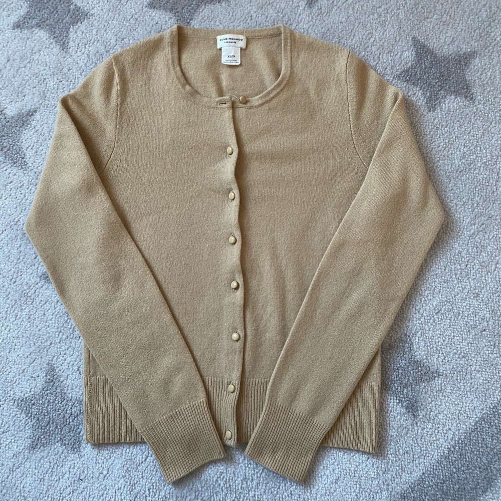 Club Monaco cashmere cardigan
